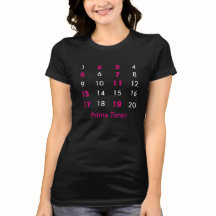 T-shirt Math Time Prime