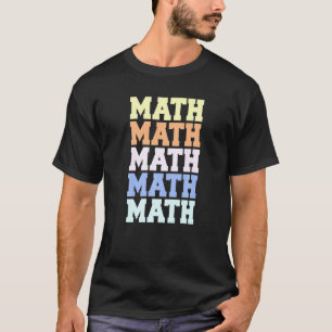 T-shirt Math Times 5 Pour Une Mathématique Mathématique Ma