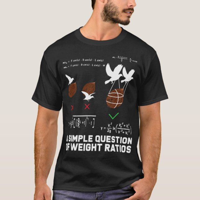 T-shirt Math Weights And Ratios série tv cowboy (Devant)