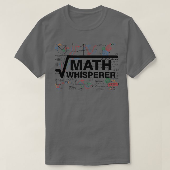 T-shirt Math Whisperer (Design devant)