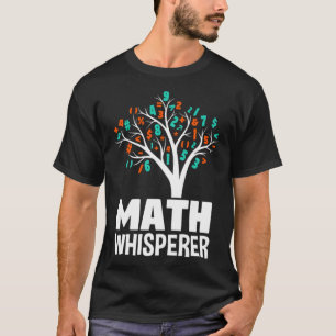 T-shirt Math Whisperer ranop gallop