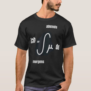 T-shirt Mathe Formel Physik Intégral enfants jeu radio