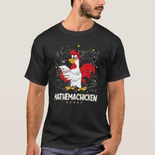 T-shirt Mathemachicken Math Joke Formule Geek équation stu