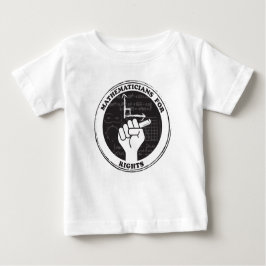 T-shirt Mathematicians for Rights - Baby
