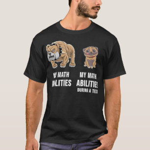 T-shirt Mathématiques Mathématiques Mathématique Étudiant 