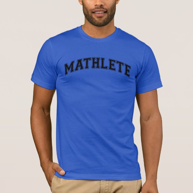 T-shirt mathlete (Devant)
