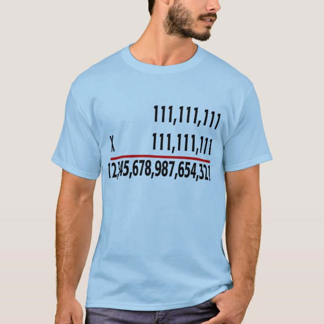 T-shirt Maths (Devant)