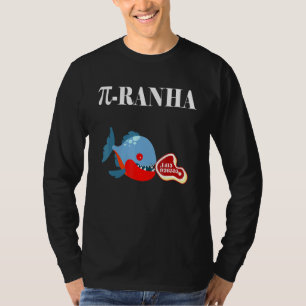 T-shirt Maths de poisson de Piranha