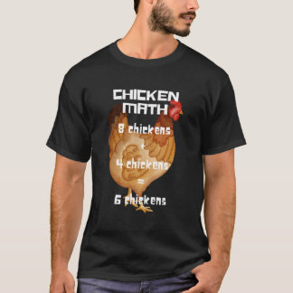 T-shirt Maths du poulet