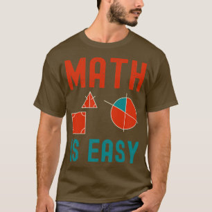 T-shirt maths est une géométrie facile 5