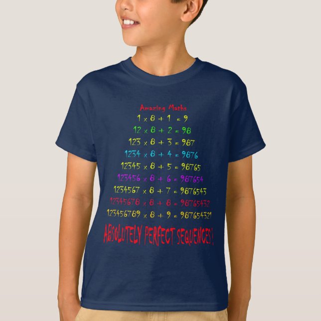 T-shirt Maths extraordinaires (Devant)