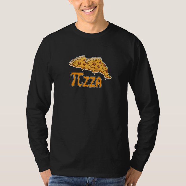 T-shirt Maths Pizza Messenger (Devant)