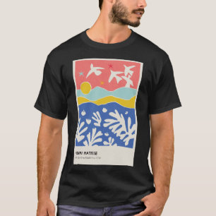 T-shirt Matisse Collage Art Art Print.png