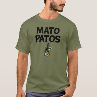 T-shirt Mato Patos Logo T Chemise Chasse Au Canard