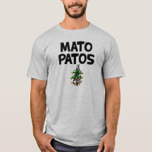Mato Patos Logo T Chemise Chasse Au Canard