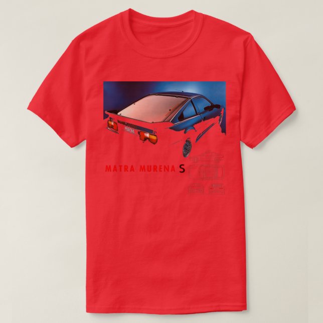 T-SHIRT MATRA MURENA (Design devant)