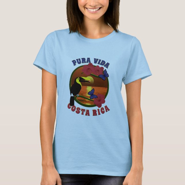 T-shirt Matrice de Pura Vida Costa Rica (Devant)