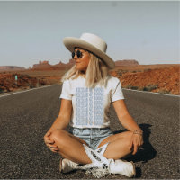 Matron d'honneur Dusty Blue Matching Bridal Party