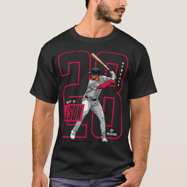 T-shirt Matt Olson Atlanta Mlb Players Mlbols40 (Devant)