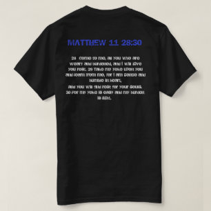 T-SHIRT MATTHEW 11 28:30