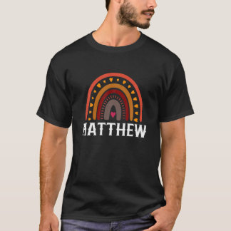 T-shirt Matthew Colorful Rainbow Funny Men / Garçon / Baby