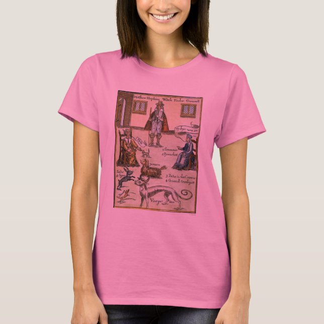 T-shirt Matthew Hopkins (D 1647) (Devant)