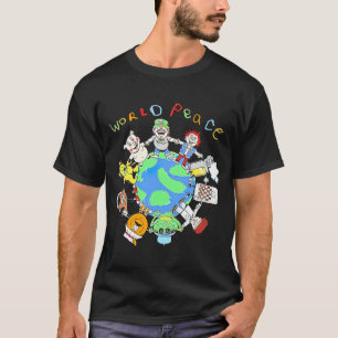 T-shirt Matty Chef canadien Matheson WORLD PEACE