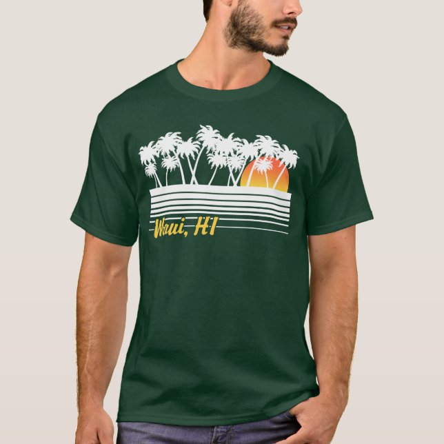 T-shirt Maui Hawaii (Devant)