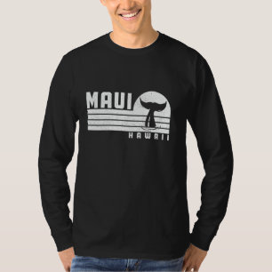 T-shirt Maui Hawaii Vintage Surf Hawaïen Baleine Observati