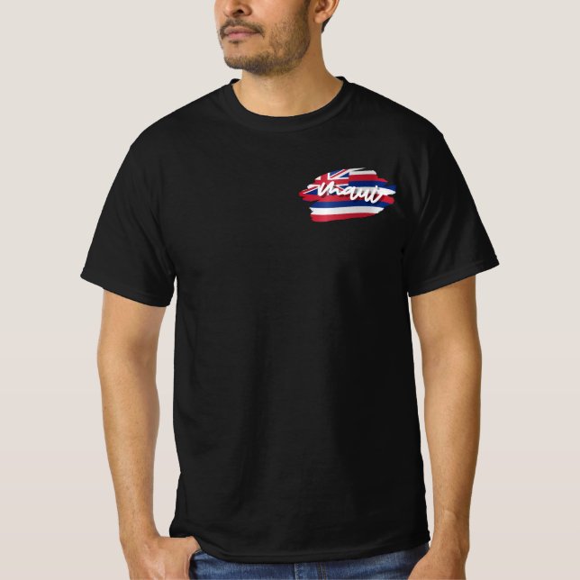 T-shirt Maui Strong Black Mens (Devant)