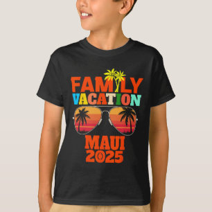 T-shirt Maui Vacation 2025 Vacances familiales 2025 Mat de