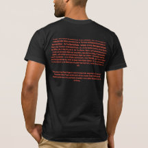 t-shirt mauresque avec