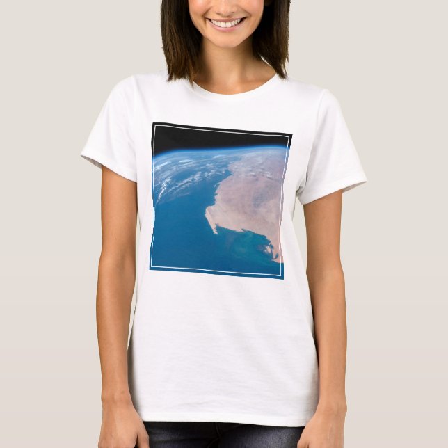 T-shirt Mauritanie Et Sahara Occidental Au Large De L'Afri (Devant)