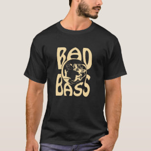 T-shirt Mauvais Bass SVG Couleur Personnalisée