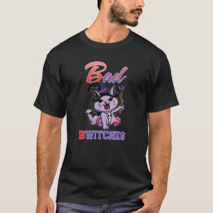 T-shirt Mauvais BWitches Mauvaise Sorcière Kitty