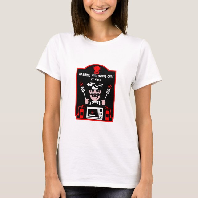 T-shirt Mauvais cadeau de Cook (Devant)