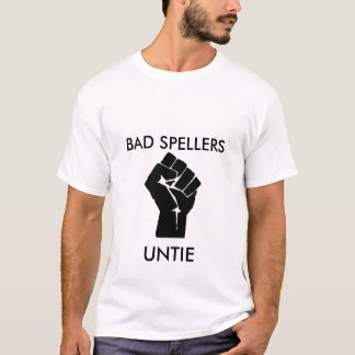 T-shirt Mauvais correcteurs orthographiques