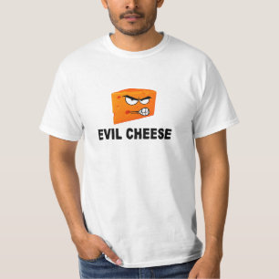 T-shirt mauvais de lumière de fromage