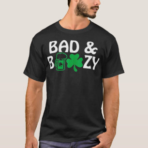 T-shirt Mauvais et Boozy Funky Jour de la St Patrick Match