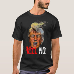 T-shirt Mauvais Président Trump Diable Anti Christ - Enfer