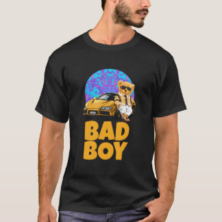 T-shirt Mauvais style d'ours en peluche amusant
