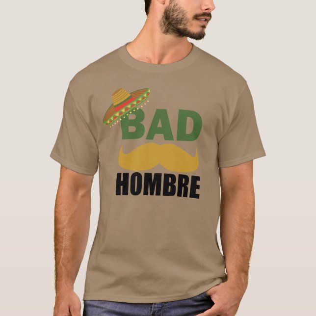 T-shirt Mauvaise chemise politique drôle du Mexique (Devant)