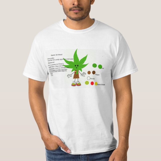 T-shirt mauvaise herbe (Devant)