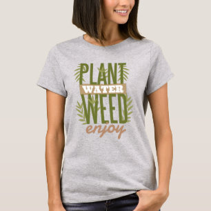 T-shirt Mauvaise herbe plante