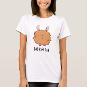 T-shirt Mauvaise journée de lièvre amusant jeu de lapin