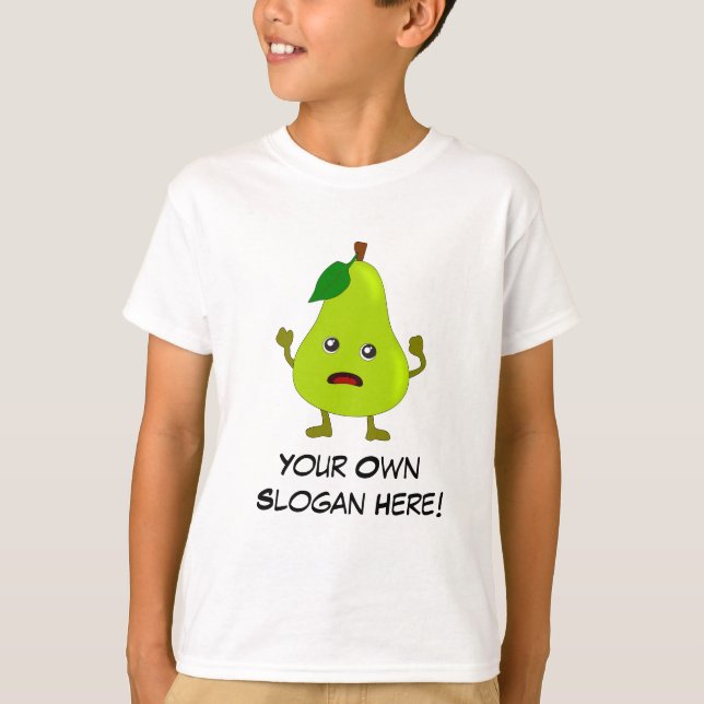T-shirt Mauvaise oreille avec Slogan personnalisable (Devant)