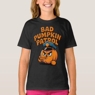 T-shirt Mauvaise Patrouille Citrouille Drôle Halloween mig