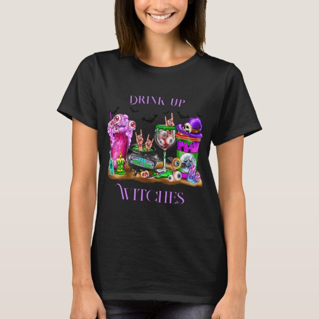T-shirt Mauvaise Sorcière Sexy Bouche (Devant)