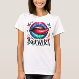 T-shirt Mauvaise Sorcière Sexy Bouche