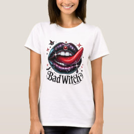 T-shirt Mauvaise Sorcière Sexy Bouche